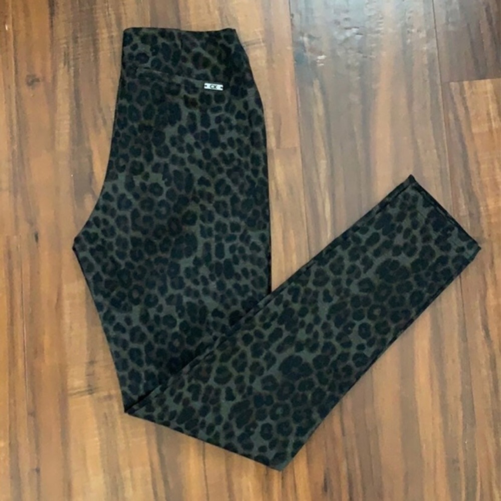 New Calvin Klein Animal Print Compression Pants